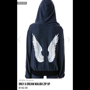 WiILDFOX Only a dream wings Hoodie Size XS